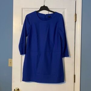 𝅺J Crew women’s 3/4 sleeve dress; size 6